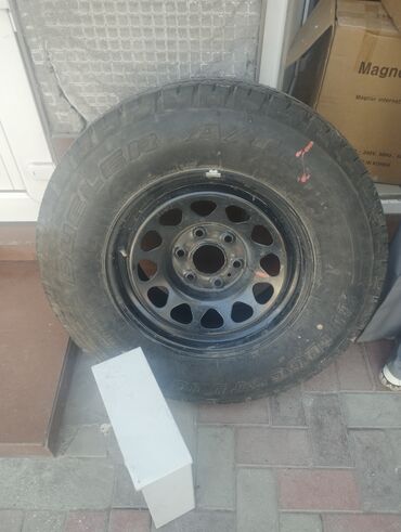 купить шины в бишкеке бу: Дөңгөлөктөр монтажда 265 / 70 / R 16, All-season, Камдык, Жол тандабастар (АТ/МТ), Темир, тешиктери - 6