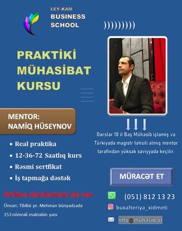 Gozəllik və sağlamlıq: MÜHASİBATLIQ KURS