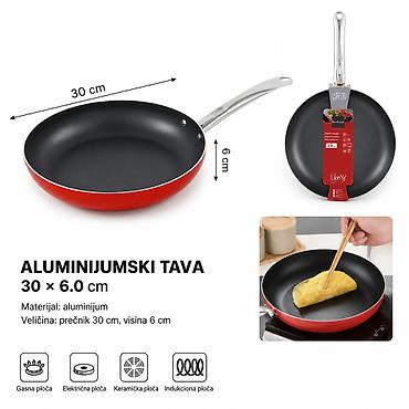 KMT Drška od nerđajućeg čelika tiganj crni/beli 5412164 Opis: -