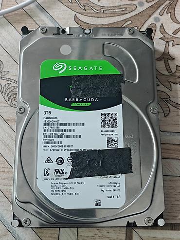 i3 2130: Жесткий диск Seagate BarraCuda Compute 3 ТБ (ST3000DM007) В отличном — 1