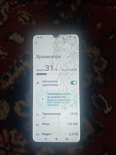 huawei mate 30: Redmi A3, 128 GB, rəng - Qara, Qırıq — 2