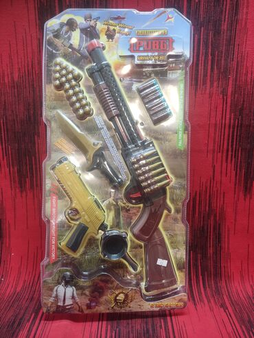 купить ак 47 стреляющий орбизами: Игровой набор оружия в стиле PUBG Состав набора: - Помповое ружьё lalafo.kg да купить ак 47 стреляющий орбизами: Игровой набор оружия в стиле PUBG Состав набора: - Помповое ружьё