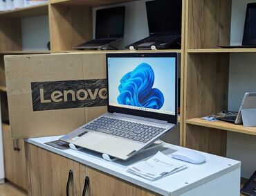 Ноутбуки и нетбуки: Ноутбук, Lenovo, 4 ГБ ОЗУ, Intel Pentium, 15.6 ", Новый, Для работы, учебы, память SSD