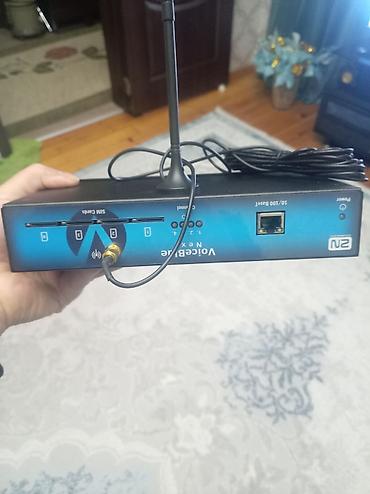 Modemlər və şəbəkə avadanlıqları: Voicetec NEX2 GSM Gateway + Smart Card oxuyuculu TV qəbuledicisi - — 3