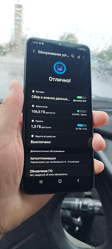 Мобильные телефоны: Смартфон Samsung Galaxy A12 (SM-A125F) Абалы жакшы Память 128 Баасы — 2