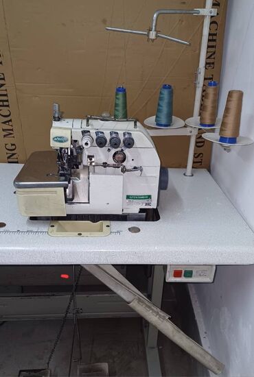 Оборудование для швейных цехов: Арзан баада 4нитка оверлок сатамын.Сонун иштеп турат. Болгону