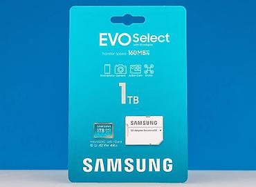 foto video: Samsung EVO Select microSDXC 1TB + SD adapter - Yaddaş tutumu: 1 TB - — 1