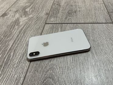 техно спарк 7: IPhone X, Б/у, 64 ГБ, Белый, Чехол, 72 %