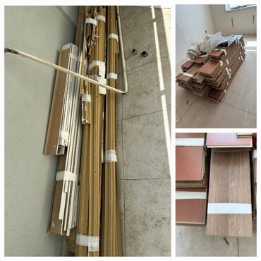 Pəncərələr: Laminat Yenidir, istifadə olunmayıb. Hər bir detalı var. Kv 5azn