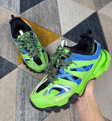 Ayaqqabılar: Balenciaga Track 1 Blue Green - Размер : 42 euro / 9 US (большемерят