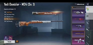 pubg s4: PUBG Mobile hesabı – zəngin kolleksiya və nadir kontent - Silah — 5