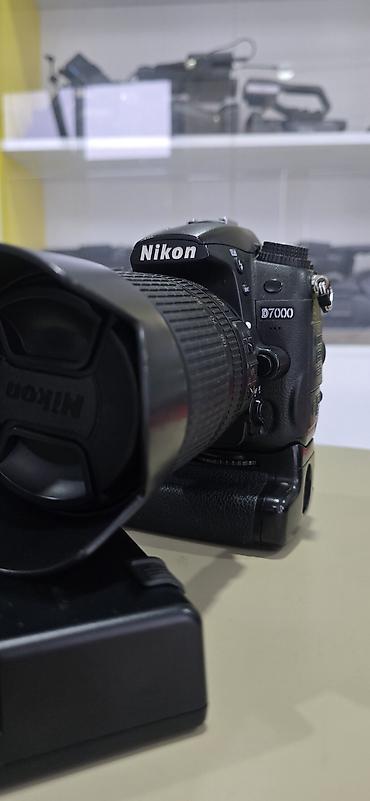 ipad 6 nesil: Nikon D7000/18-105 abiyektiflə + Qrip adaptr,batareka remen. - — 3