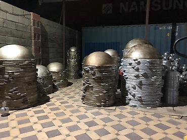 Казаны: Алюминиевые казаны/чаны (вок-тип) для приготовления на открытом огне и — 10