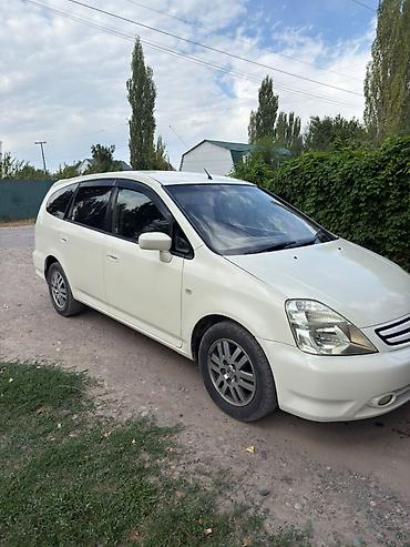 Транспорт: Honda Stream: 2003 г., 1.7 л, Автомат, Газ, Универсал — 2