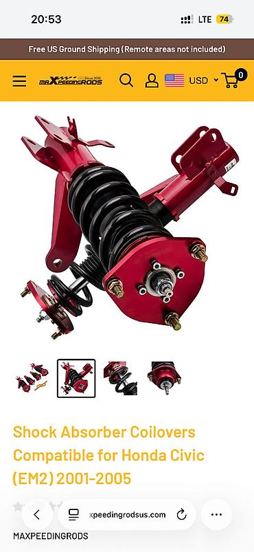 afdomobil: Orginal Full tap coilover 3 ay islenib.Ozum getizdirmisem. Herseyi — 1