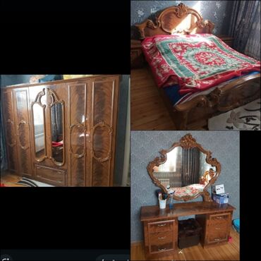 Çarpayılar: İkinəfərlik çarpayı, Dolab, Termo, 2 tumba, İşlənmiş