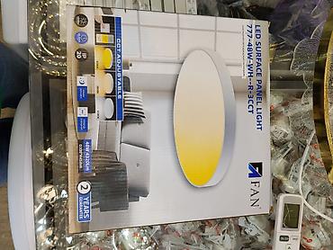 panel: Накладной светодиодный светильник FAN LED Surface Panel Light — 1