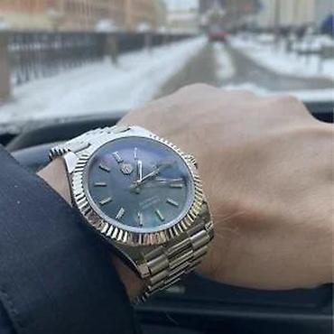 Ručni satovi: San Martin SN0059-G V2 -40mm-MOP Plava/Rolex Datejust Potpuno NOV — 13