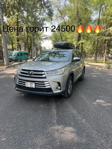 срочно продать машину: Toyota Highlander: 2018 г., 3.5 л, Автомат, Бензин, Универсал