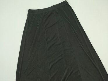 czarne spódnice maxi z rozcięciem: Skirt, L (EU 40), condition - Perfect