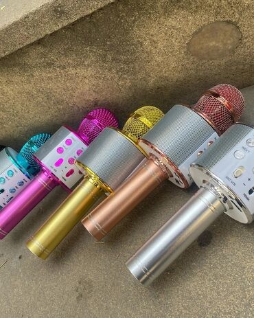 Mikrofonlar: Ws-858 Bluetooth mikrafon kalonka. Endirim 30Yox 15Azn✅ ✅Mikrafon — 3