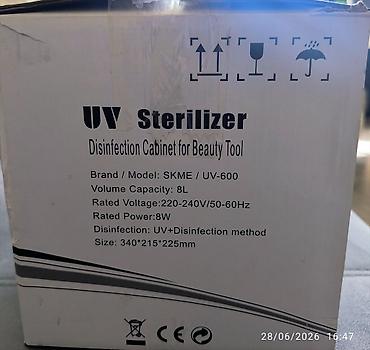 manikur: UV Sterilizer – Gözəllik alətləri üçün dezinfeksiya kabineti - — 1