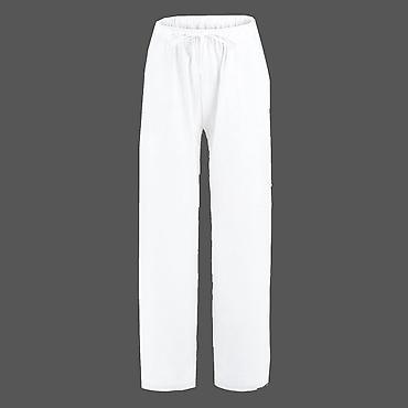 Брюки Классические, Лето, Made in KG, Лен, Новый, M