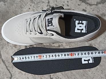 ccc rs: DC Shoes nove KOŽNE patike 44 svetlo siva boja - Niski lifestyle/skate — 5