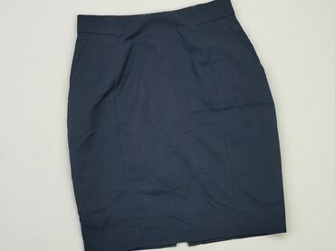 biała prosta spódnice: Skirt, H&M, S (EU 36), condition - Good