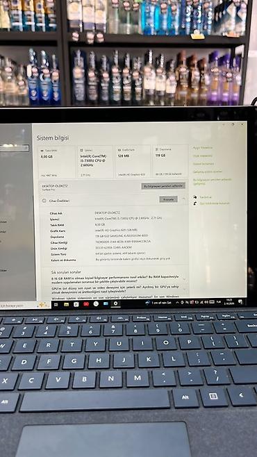 ipad mini 5: Microsoft Surface Pro (5-ci nəsil) 2‑in‑1 planşet/noutbuk Texniki — 3