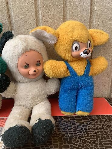 Спорт и хобби: Коллекция винтажных мягких кукол В наличии: 🧸 Большая розовая кукла — 5