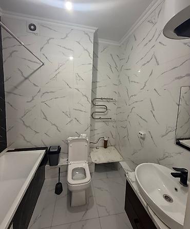 1: 1 комната, 34 м², Ала-Арча ТРЦ Элитка, 13 этаж, Евроремонт — 4