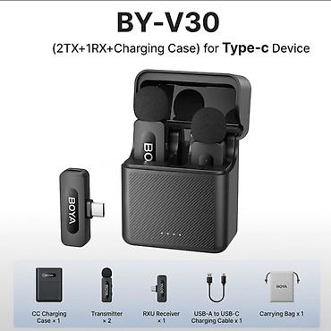 Mikrofon "Boya V30" 🎤 Boya V30 və V3 yaxa mikrofonları Səs lalafo.az -da Mikrofon "Boya V30" 🎤 Boya V30 və V3 yaxa mikrofonları Səs