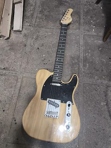 gitara klassik: Elektrik gitara – Telecaster tipli korpus - Korpus: təbii ağac — 2