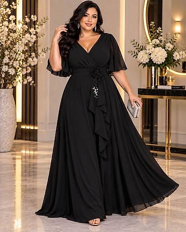 Dresses: 09. Predivna haljina za punije
M L XL 2XL 
Cena : 4.100 dinara H — 6