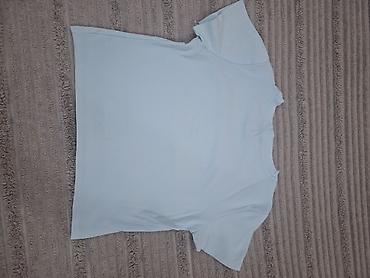 idman şort: Məhsul: Açıq mavi qısa köynək (T‑shirt) - Brend loqosu: Ön hissədə ağ — 2