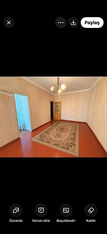 gündelik: 2 otaqlı mənzil – geniş və işıqlı planlama - Otaqlar: 2 ayrı otaq — 1