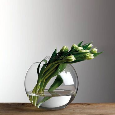 аквариум без рыб: Аквариум для рыб,можно использовать как вазу.Размер средний (не