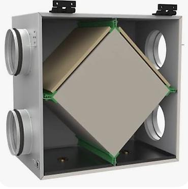 Установка вытяжек и вентиляции: Пластинчатые рекуператоры и блоки теплообмена для вентиляции — 3