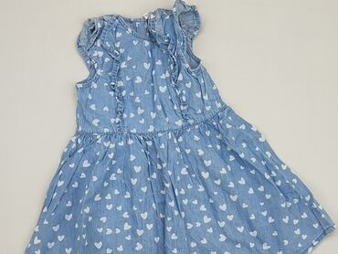 sukienki letnie czarne w groszki: Dress, 2-3 years, 92-98 cm, condition - Good