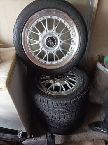 bbs диска: Колеса в сборе 225 / 45 / R 17, Зима, Б/у, Комплект, Легковые, Литые, отверстий - 5