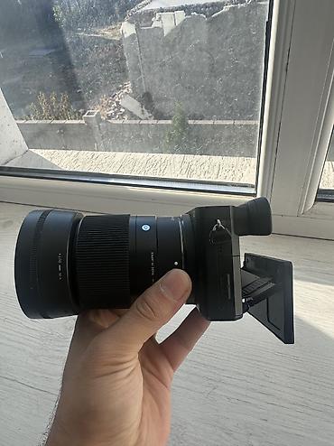 оригинал шнур: SONY a6500 в идеальном состоянии Обьектив Sigma 30mm 1.4 Пробег около — 5
