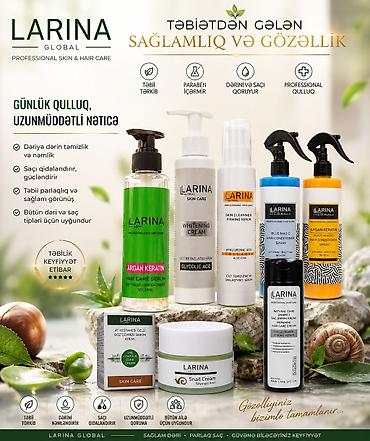 LARINA Global – Professional dəri və saç baxımı Tərkib və