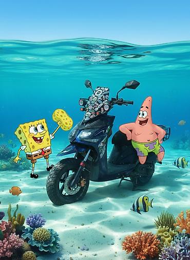 Скутеры: Тип скутера 160 куб. см, Бензин, Б/у — 22