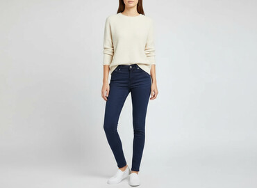 bershka spodnie dwukolorowe: Bershka, Jeansy damskie, rozmiar XS