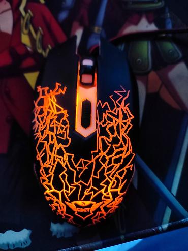 ноутбуки appl: Пка мышка проводная с разной rgb подсветкой единственный минус Плохо — 2