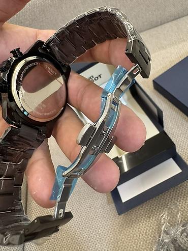 стильные джинсы мужские: Классические часы часы, Tissot, Швейцария, Секундомер, Мужские, Новый — 6