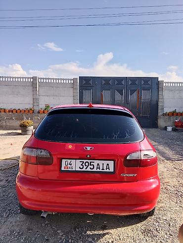 Унаа сатуу: Daewoo Lanos: 1999 г., 1.5 л, Кол менен иштөөчү, Бензин, Хетчбек — 10