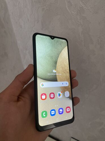 samsung e400: Samsung Galaxy A12, 64 GB, Barmaq izi, Face ID