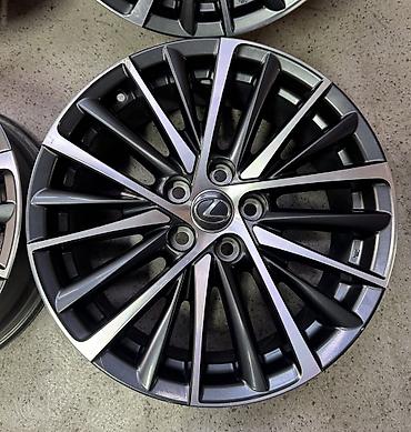 2 gr: Литые Диски R 18 Lexus, Комплект, отверстий - 5, Б/у — 7